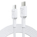Green Cell KABGC29W USB cable USB 3.2 Gen 1 (3.1 Gen 1) 2 m USB C White - USB cablesKBA-USB<<<Cables