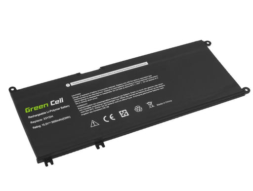 GREEN CELL Laptop Battery Dell 33YDH Dell Inspiron G3 3579 3779 G5 5587 G7 7588 7577 7773 7778 7779 7786 Latitude 3380
