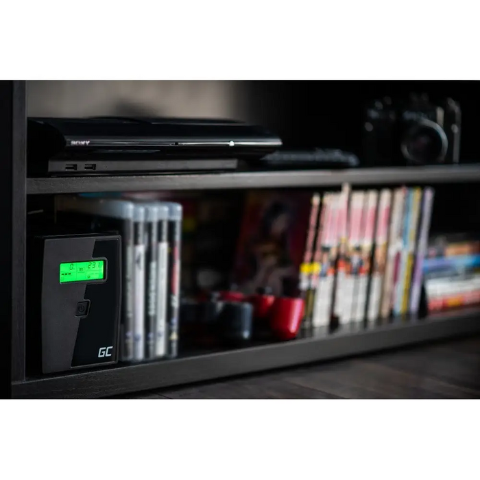 Green Cell UPS05 uninterruptible power supply (UPS) Line-Interactive 2 kVA 1200 W 5 AC outlet(s)