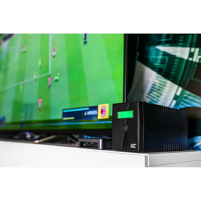 Green Cell UPS05 uninterruptible power supply (UPS) Line-Interactive 2 kVA 1200 W 5 AC outlet(s)