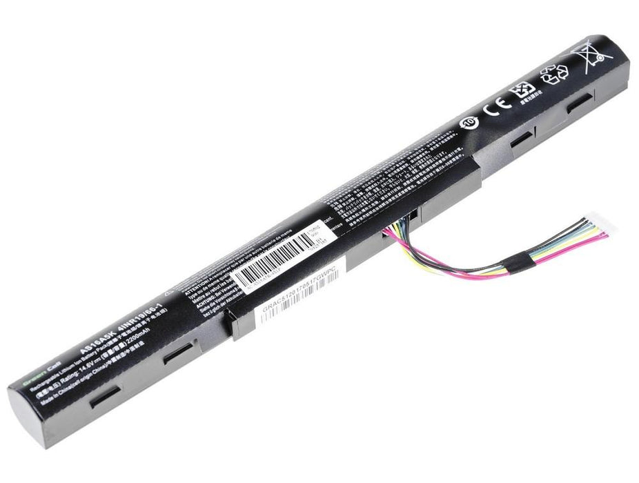 Battery for laptop GREEN CELL, Acer Aspire E 15 E15 E5-575 E5-575G E 17 E17 E5-774 E5-774G AS16A5K, 14.8V, 2200mAh