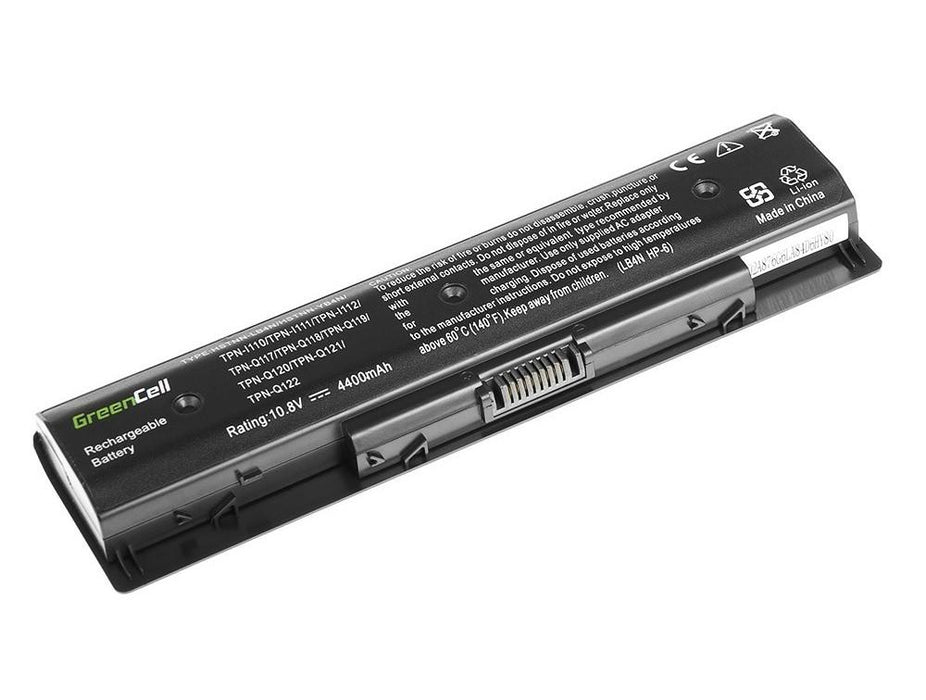 Laptop battery GREEN CELL, PI06 for HP Pavilion 14 15 17 Envy 15 17 LB4N, 10.8V, 4400mAh