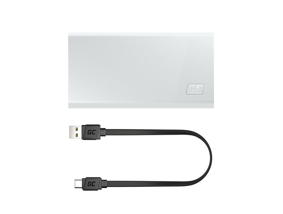 Green Cell PBGC03SW power bank Lithium Polymer (LiPo) 20000 mAh White