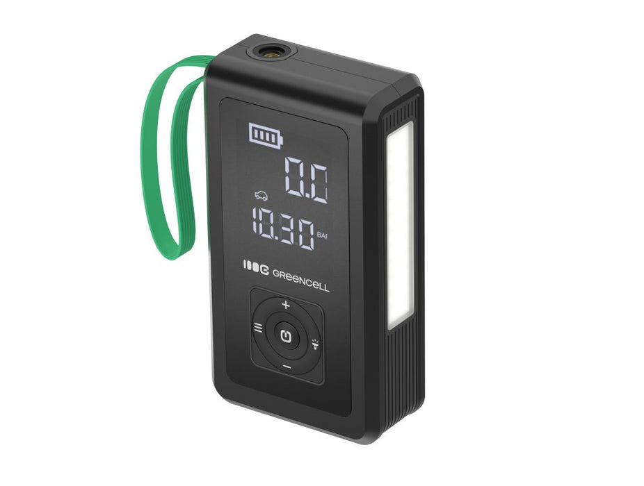 Green Cell CJSGC03 power bank Lithium-Ion (Li-Ion) 8000 mAh Black, Light Green