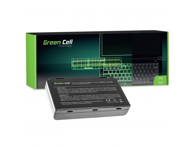 GREEN CELL laptop battery, Asus K40 K50 K50AB K50C K51 K51AC K60 K70 X70 X5DC, 10.8V, 4400mAh