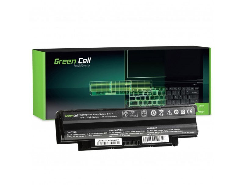 Laptop battery GREEN CELL, Dell Inspiron 15 N5010 15R N5010 N5010 N5110 14R N5110 3550 Vostro 3550, 11.1V, 4400mAh
