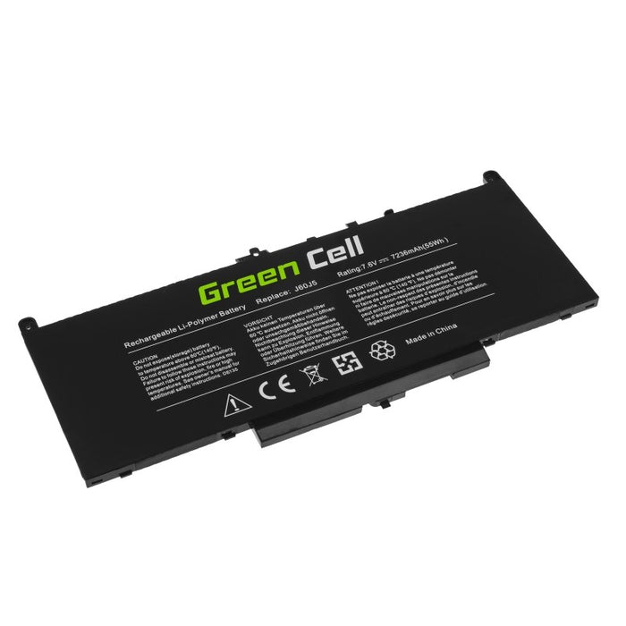 Laptop Battery Dell Latitude E7270 E7470 J60J5 7.6V 5800mAh GREEN CELL