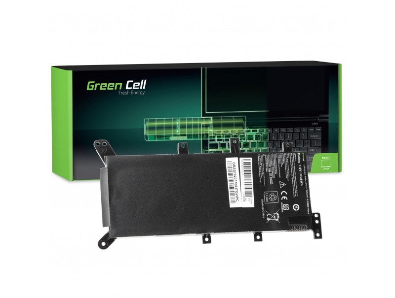 Battery for laptop GREEN CELL, Asus A555 A555L F555 F555L F555LD K555 K555L K555LD R556 R556L R556LD R556LJ X555 X555L, 7.6V, 5000mAh
