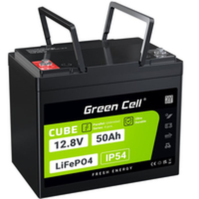 Battery for Uninterruptible Power Supply System UPS Green Cell LFPGC12V50AH 12 V