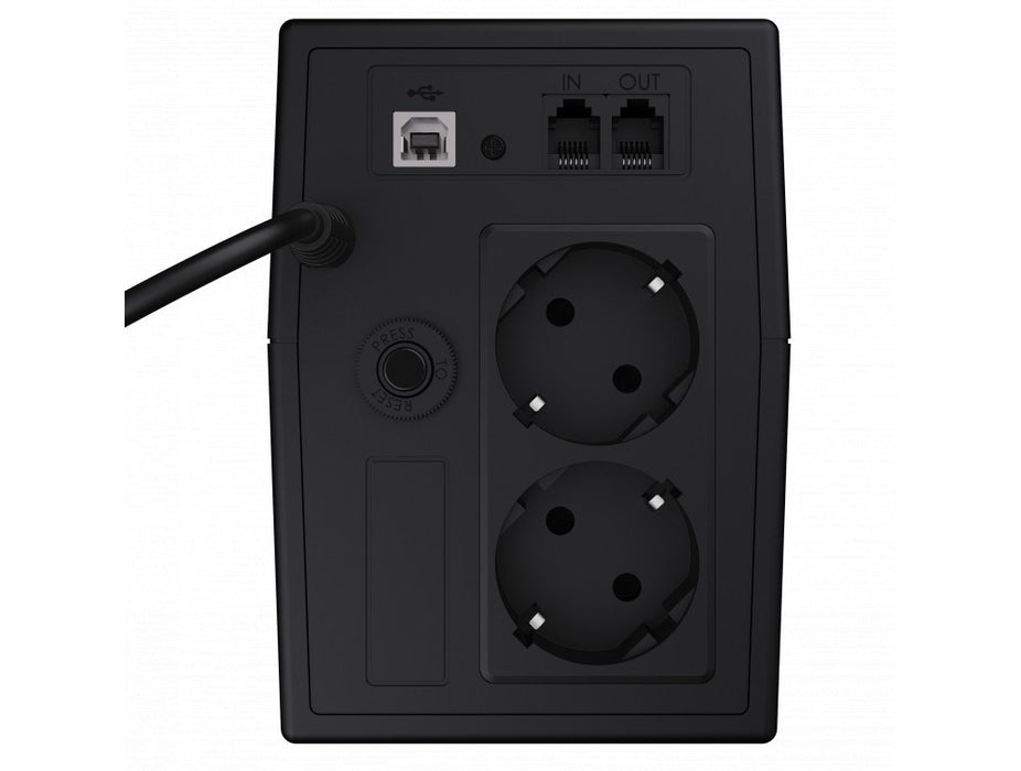 Green Cell UPS02 uninterruptible power supply (UPS) Line-Interactive 0.8 kVA 480 W 2 AC outlet(s)