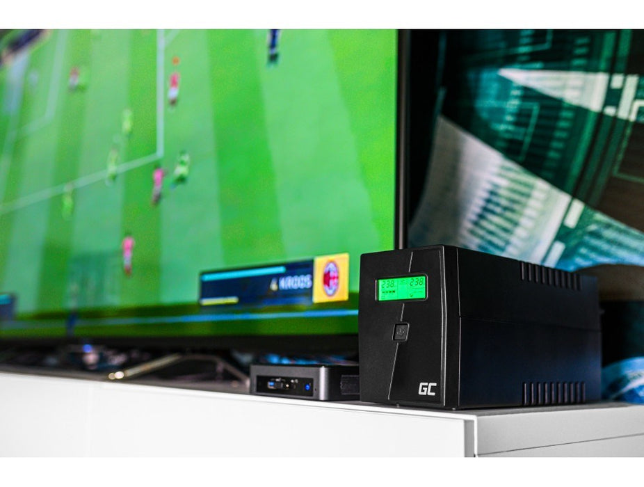 Green Cell UPS09 uninterruptible power supply (UPS) Line-Interactive 3 kVA 1400 W 5 AC outlet(s)
