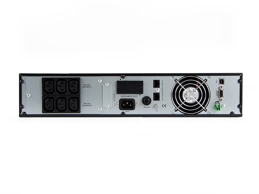 Green Cell UPS13 rack UPS RTII 1000VA 900W with LCD Display