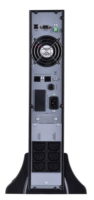 Green Cell UPS13 rack UPS RTII 1000VA 900W with LCD Display