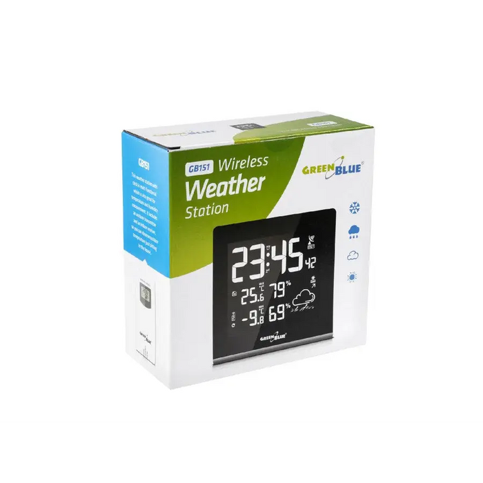 Greenblue 51193 Black White LCD Battery - Home weather stationsURP-DSP<<<Measuring equipmentURP<<<ActionPL