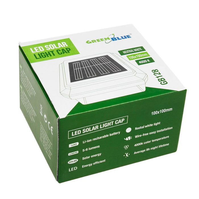 Solar lamp Greenblue GB128 Black
