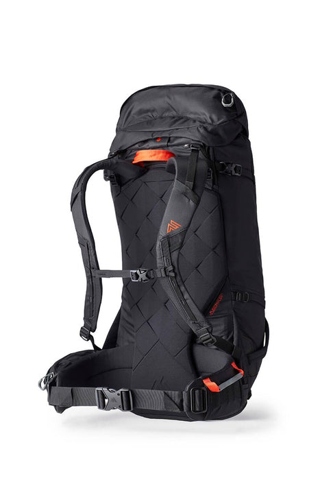 Gregory Alpinisto 50 mountain backpack - LAVA BLACK (L)