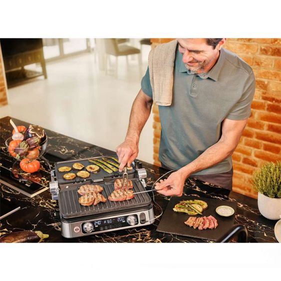 Grill BRAUN CG9160 MultiGrill 9 Pro Contact grill 2200W Black/Stainless steel - Грилове и скари<<<Уреди за