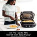 Grill NINJA Foodi MAX Pro Health Grill Flat Plate & Air Fryer AG651 - Здравословно хранене<<<Малки