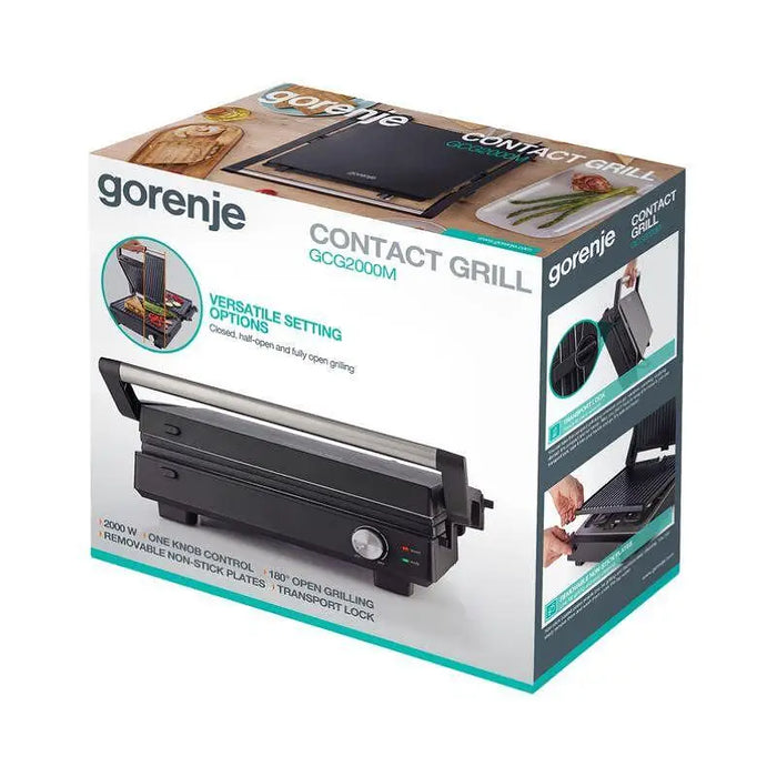 Grill press Gorenje GCG2000M - Грил преси и парти грилове<<<За кухнята<<<Малки електроуреди за дома<<<ZoraSite