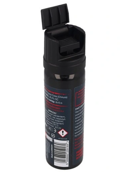 Pepper spray  Grizzly 4 million scoville heat units 63 ml- cone/cloud