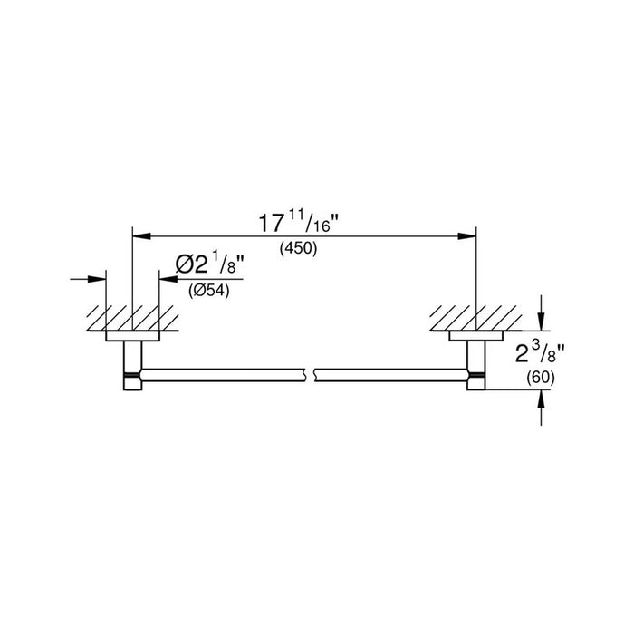 GROHE START TOWEL RACK