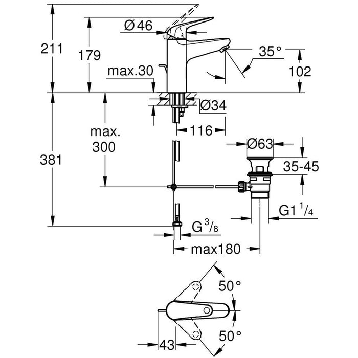 GROHE SWIFT FAUCET