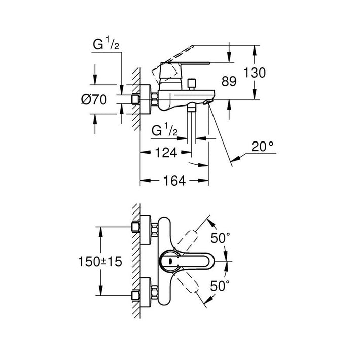 MIXER GROHE GET 32887000