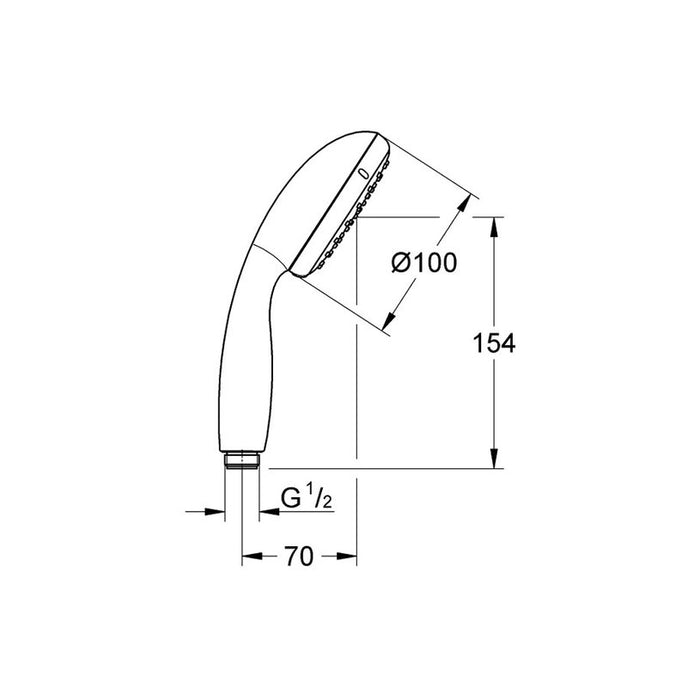 GROHE VITALIO GO SHOWER HAND
