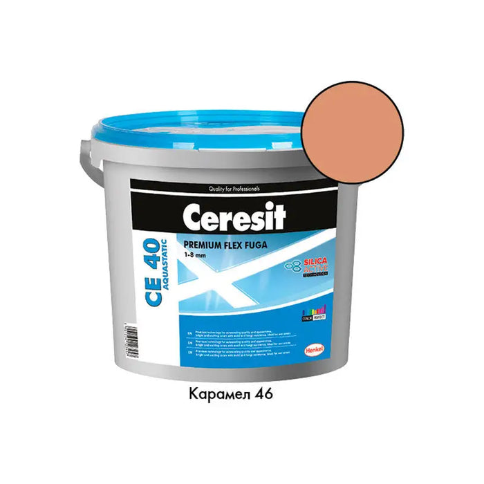GROUTING MIXTURE CERESIT CE 40 CARAMEL 46 - Фуги<<<Лепила за плочки фуги силикони и