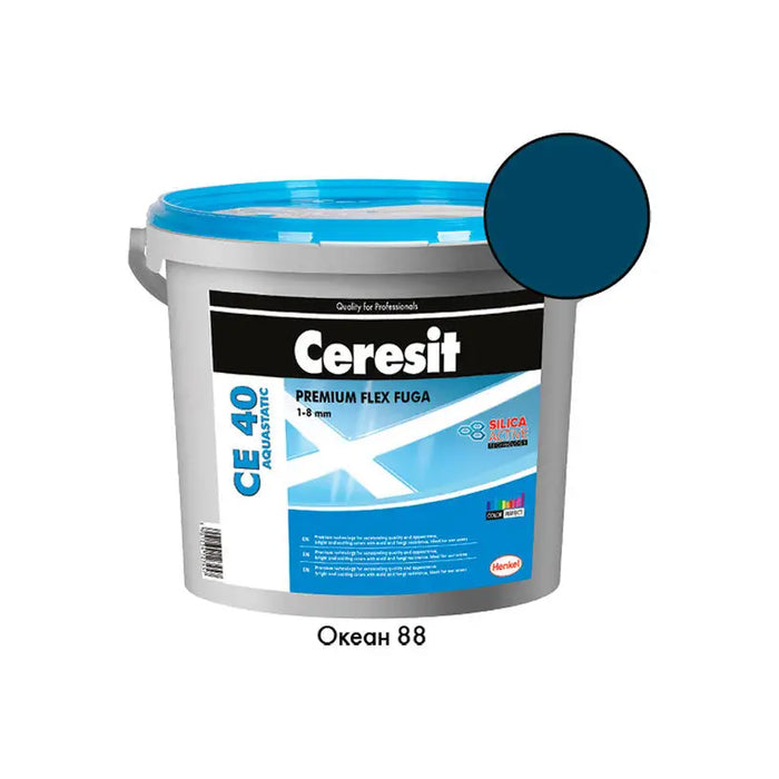 GROUTING MIXTURE CERESIT CE 40 OCEAN 88 - Фуги<<<Лепила за плочки фуги силикони и