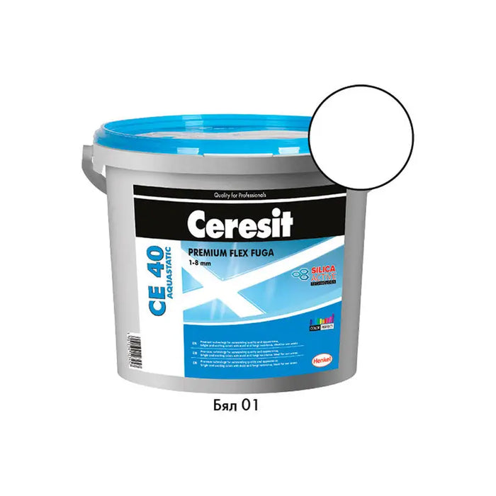 GROUTING MIXTURE CERESIT CE 40 WHITE 01 - Фуги<<<Лепила за плочки фуги силикони и