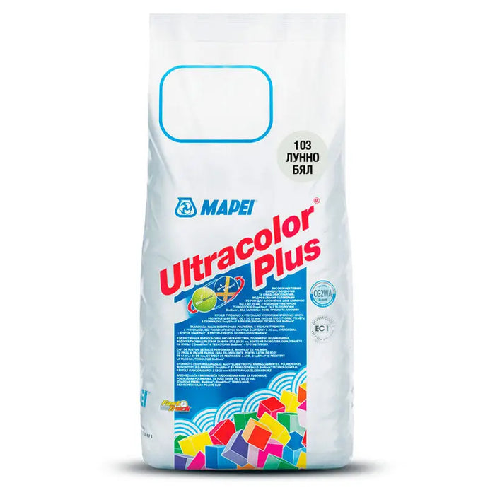 GROUTING MIXTURE ULTRACOLOR PLUS MAPEI MOON WHITE 103 - Фуги<<<Лепила за плочки фуги силикони и