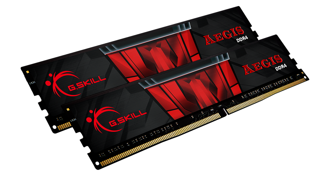 Memory G.SKILL Aegis 32GB(2x16GB) DDR4 PC4-21333 2666MHz F4-2666C19D-32GIS