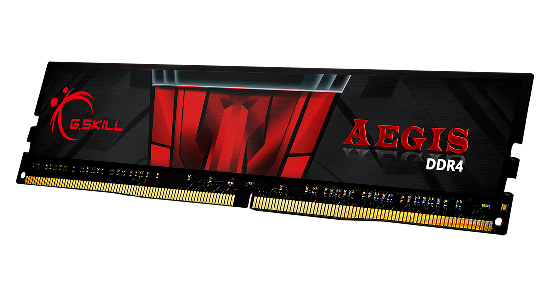 Memory G.SKILL Aegis 8GB DDR4 PC4-21333 2666MHz F4-2666C19S-8GIS