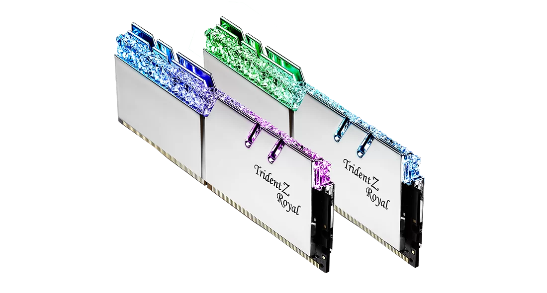 Memory G.SKILL Trident Z Royal 32GB(2x16GB) DDR4 3600MHz F4-3600C16D-32GTRSC