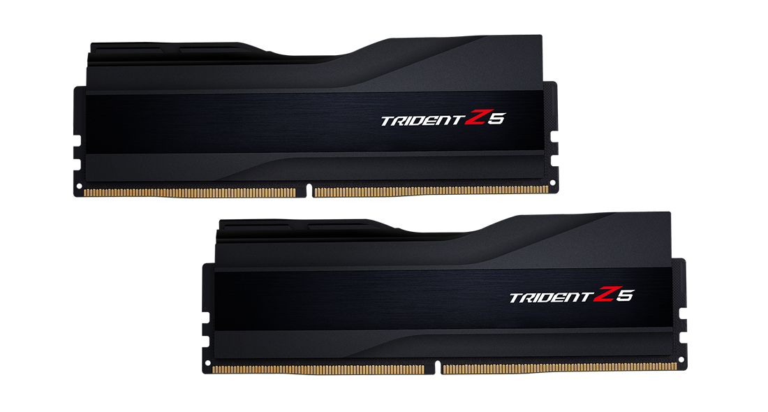 Memory G.SKILL Trident Z5 Black 32GB(2x16GB), DDR5, 5600MHz, F5-5600J3636C16GX2-TZ5K