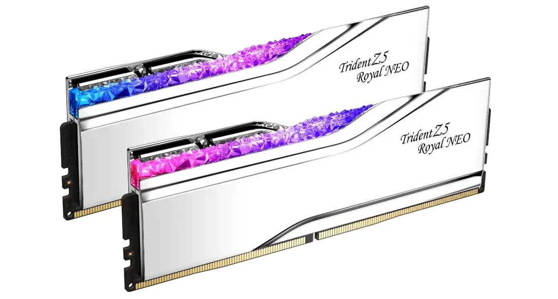 Memory G.SKILL Trident Z5 Royal Neo 64GB(2x32GB) DDR5 6000 MHz - AMD EXPO