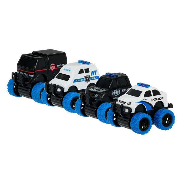 GT POLICE CARS - 4 PCS