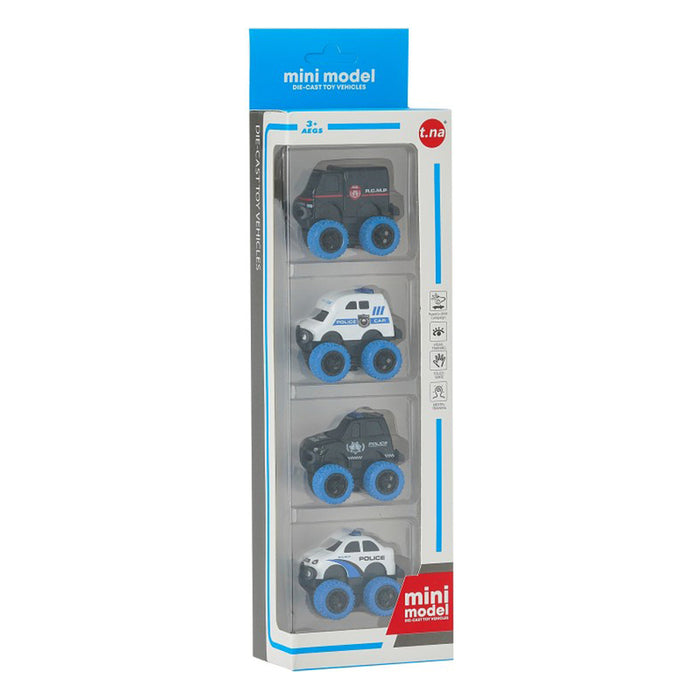 GT POLICE CARS - 4 PCS