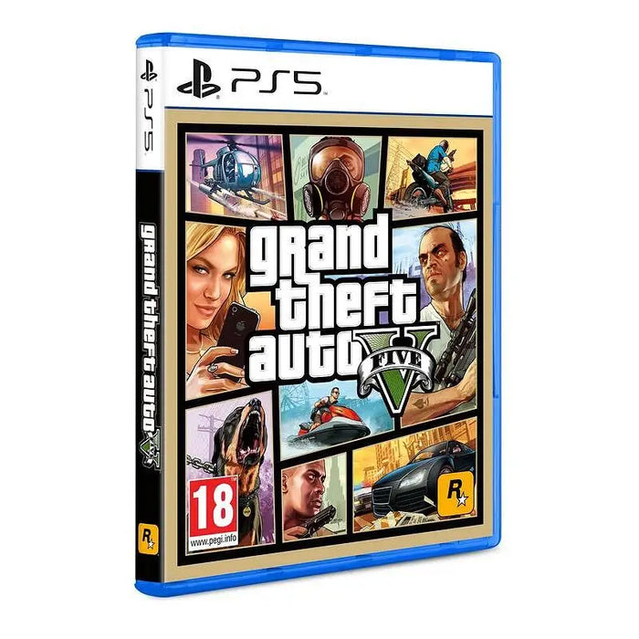 GTA V Game (PS5) - Игри<<<Конзоли и аксесоари<<<ТВ Аудио Gaming<<<ZoraSite