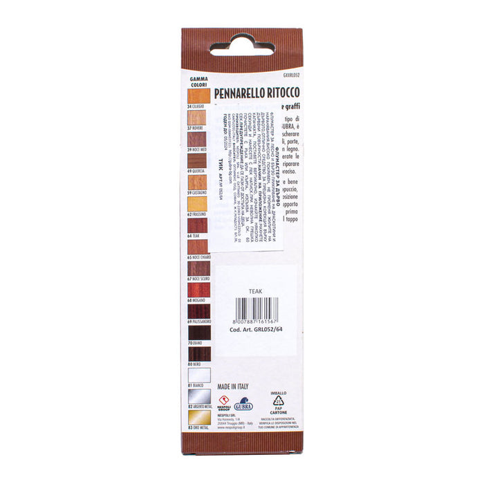 GUBRA SPONGE STICK WOOD MARKER