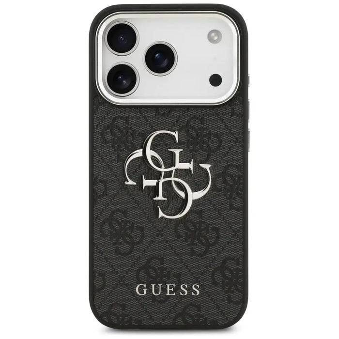 Guess 4G Big 4G Classic Logo case for iPhone 17 Pro Max - black - Cell phone cases and covers<<<HurtelXML