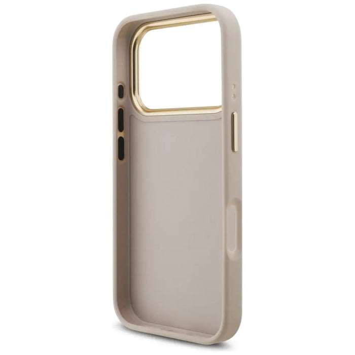 Guess 4G Big 4G Classic Logo Case for iPhone 17 Pro - Rose Gold - Cell phone cases and covers<<<HurtelXML