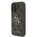 Guess 4G Big Logo Case for iPhone 16 - Brown - Cell phone cases and covers<<<HurtelXML