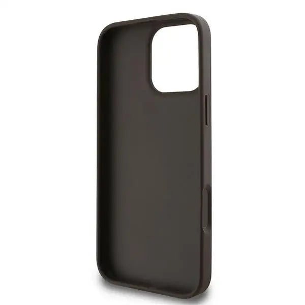 Guess 4G Big Logo Case for iPhone 16 Pro - Brown - Cell phone cases and covers<<<HurtelXML