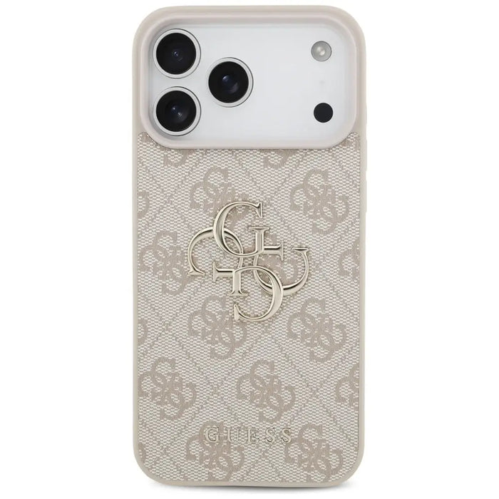 Guess 4G Big Logo Case for iPhone 17 Pro Max - Pink - Cell phone cases and covers<<<HurtelXML