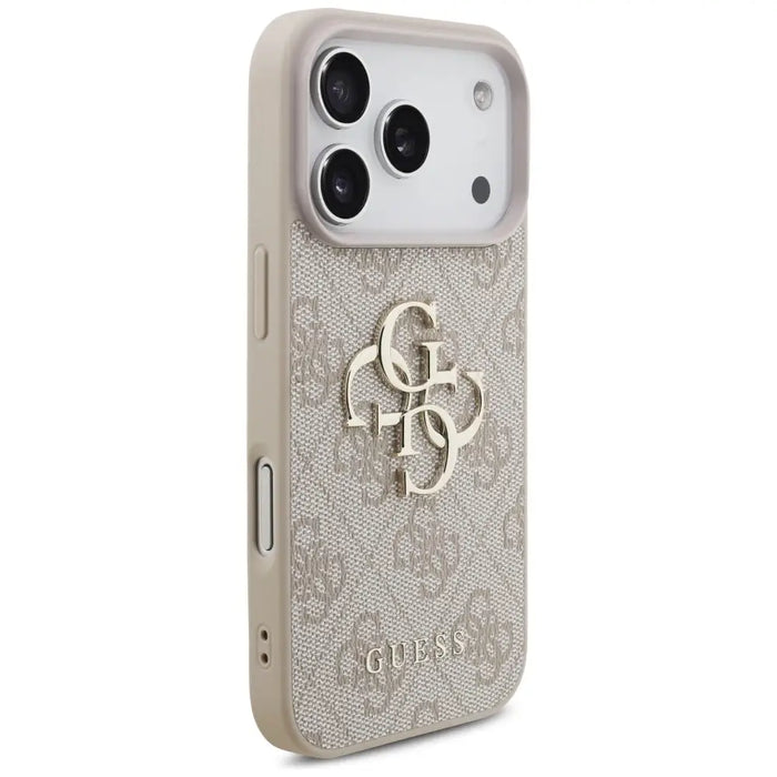 Guess 4G Big Logo Case for iPhone 17 Pro - Pink - Cell phone cases and covers<<<HurtelXML