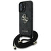 Guess 4G Big Logo Cord Stap Crossbody Case for iPhone 16 Plus Black - Cell phone cases and covers<<<HurtelXML
