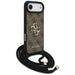 Guess 4G Big Logo Cord Stap Crossbody Case for iPhone 17 Air - Brown - Cell phone cases and covers<<<HurtelXML