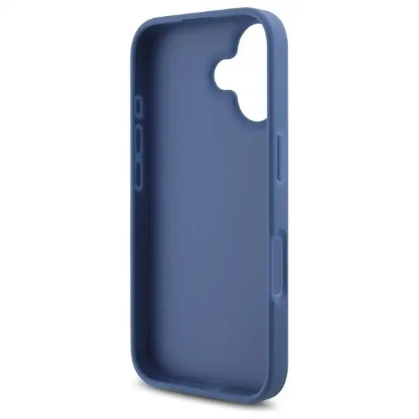 Guess 4G Big Logo iPhone 16 Case - Blue - Cell phone cases and covers<<<HurtelXML